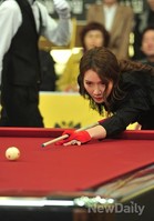 [포토]미스코리아 한수민, 공을 노리는 매의 눈빛