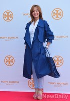 [포토]블루로 멋을낸 씨스타 효린, 상큼한 미소