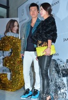 [포토]런칭파티에 참석한 션-정혜영 사랑스런 부부