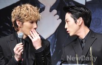 [포토]비에이피 종업-힘찬, 둘이서 소근소근 '무슨말을 하는 건지?'