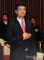 [포토] 새누리당으로 돌아온 문대성 의원