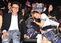 [포토]사랑이 넘치는 주영훈-이윤미 부부