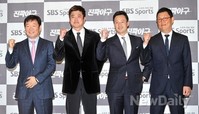 [포토]이순철-안경현-김재현-김정준 해설위원, '이번 시즌도 힘차게 화이팅!'