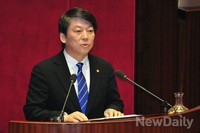 [포토]교섭단체 대표연설 하는 안철수 대표