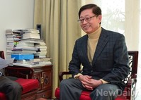 [포토] 김황식 인터뷰, 글로벌 서울 만들겠다