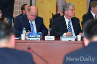 [포토]공중급유기 사업설명회 참석한 보잉社관계자