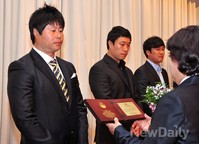 [포토]은퇴하는 김종수 선수의 진지한 표정