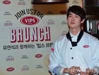 [포토]셰프로 변신한 칠봉이 유연석