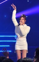 [포토]쇼챔피언 에이핑크, 일위하고 잔뜩 신난 은지