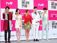 [포토]화이팅 외치는 '마녀의 연애' 주연배우들