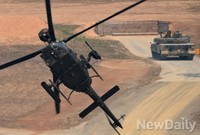 [포토]미군 카이오와 헬기 언론에 공개