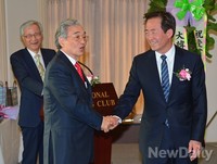 [포토]사월회기념식 참석한 정몽준 예비후보