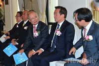 [포토]사월회 기념식에 참석한 정몽준 예비후보