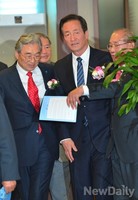 [포토]사월회 기념식 참석한 정몽준 예비후보