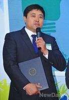 [포토]기후변화주간 홍보대사 된 양준혁 야구해설위원