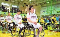 [포토]홀트전국휠체어농구대회개막식 참석한 선수들