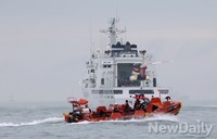 [세월호]수색작업하는 해양경찰