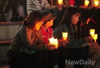 [세월호]촛불에 담은 간절한 마음