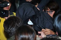 [포토]거짓 인터뷰의 주인공 홍가혜 경찰조사