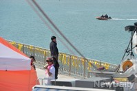 [세월호]침몰사고 열흘 맞은 팽목항은 다소 조용한 분위기