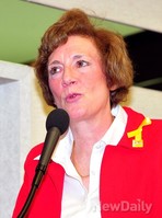 [포토]북한장주간 세미나, 인사말 하는 수잔 솔티대표