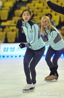 [포토]김연아 아이스쇼, 은퇴 쇼 연습하는 김연아