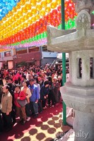 [포토]부처님 오신 날, 불자들로 가득 찬 조계사 앞 마당