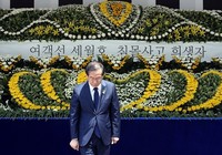 [포토]세월호 희생자 분양소 방문한 박원순시장