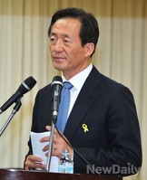 [포토]정견발표 하는 '정몽준' 서울시장 후보