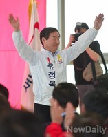 [포토]공식선거운동 하루 앞둔 유정복 후보