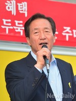 [포토]마포지역 유세나선 정몽준 후보