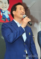 [포토]우림시장에서 유세 활동 나선 정몽준 후보