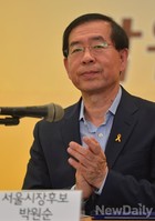 [포토]서울노동연대 만난 박원순 후보