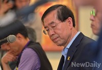 [포토]노동연대간담회 참석한 박원순 후보