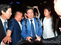 [포토]종각에서 마지막유세 펼치는 박원순 후보