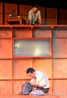 [포토]두산인문극장 마지막 연극 '배수의 고도'