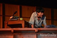 [포토]연극'배수의고도' 타이요의 절규 