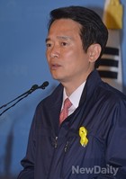 [포토]기자회견 하는 남경필 당선인