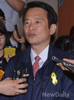 [포토]답변하는 남경필 경기도지사 당선인