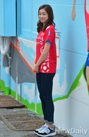 [포토]수줍은 웃음짓는 김연아