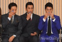 [포토]끝없는 사랑 정웅인-차인표-류수영, 세 남자의 피지제거