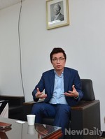 [포토]전당대회 출사표 던진 김상민의원 인터뷰 