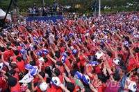 [포토]영동대로 가득 메운 붉은 물결