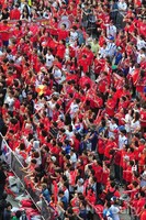 [포토]거리응원 나선 붉은악마 광화문 광장 가득메워