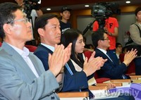 [포토]특허청 모의법정에 참석한 배우 박신혜