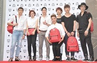 [포토]'포인트는 레드!' MCM 행사 참석한 댄싱9팀