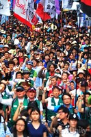 [포토]청계광장 가득 메운 시위 참가자들
