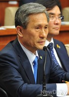 [포토]세월호 국조특위 참석한 김관진 국방부 장관