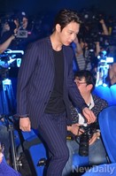 [포토]스크린 데뷔작 해무 제작보고회 입장하는 박유천