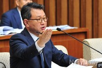 [포토]의원들의 질의에 답하는 김영호 감사원 사무총장